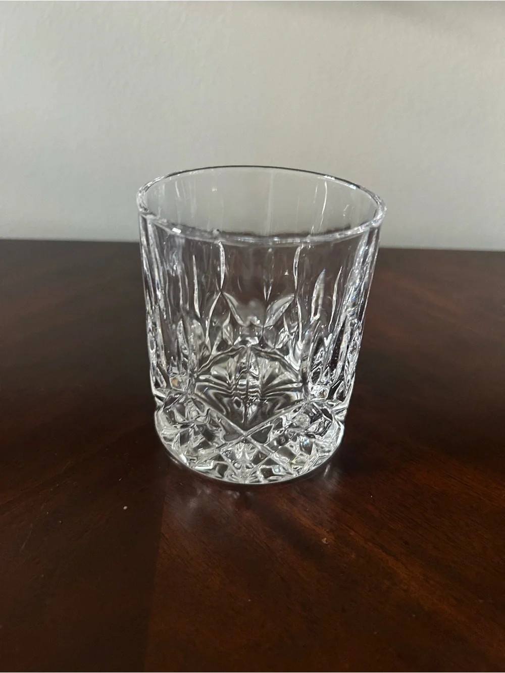 2 Whiskey Crystal Glasses Drinkware